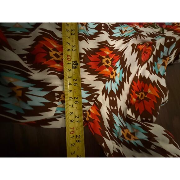 Savanna Jane  NWT southwestern print floral embroidered maxi shirt dress 3X - Picture 12 of 14